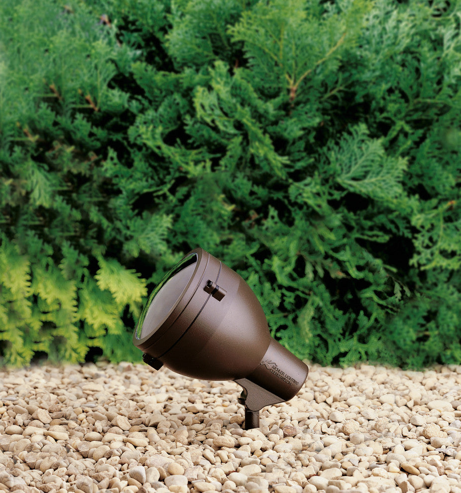 High Intensity Discharge 7.75" Textured Architectural Bronze Accent 1-Light 120V