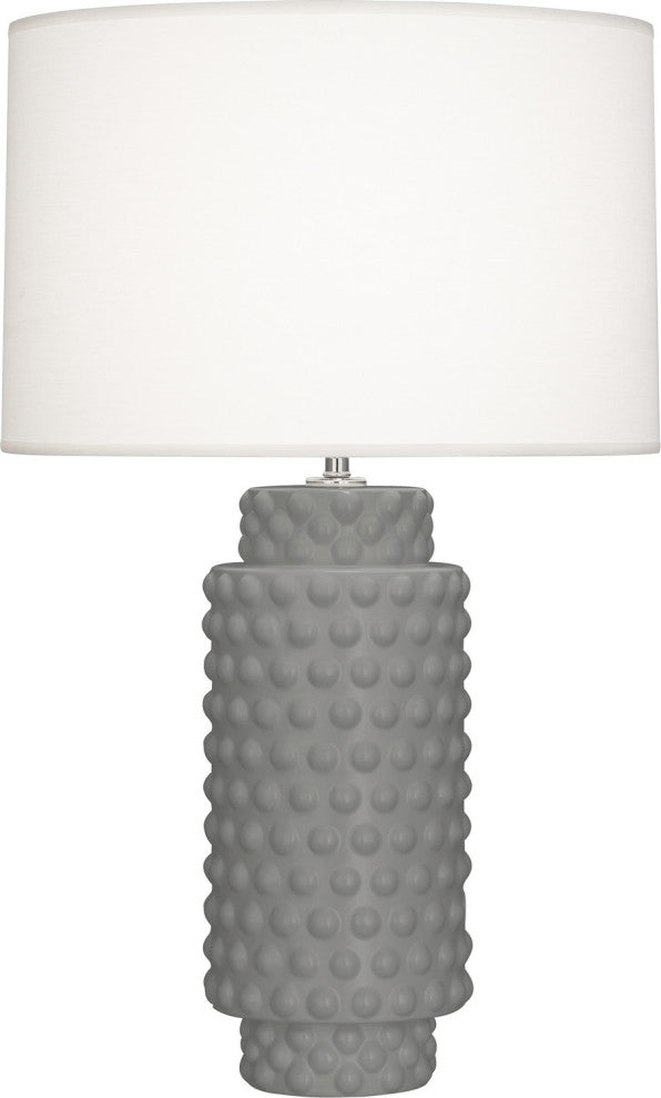 Robert Abbey RA-MST08 1-Light Table Lamp, Dolly