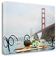 "Dream Cafe Golden Gate Bridge - 43" By Alan Blaustein, Gallery Wrap Canvas