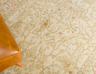 Unique Loom Cream Edinburgh Daisy 5'x8' Area Rug