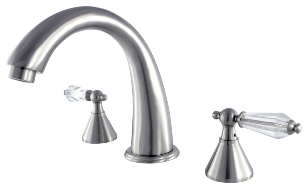 Kingston Brass Roman Tub Faucet, Brushed Nickel