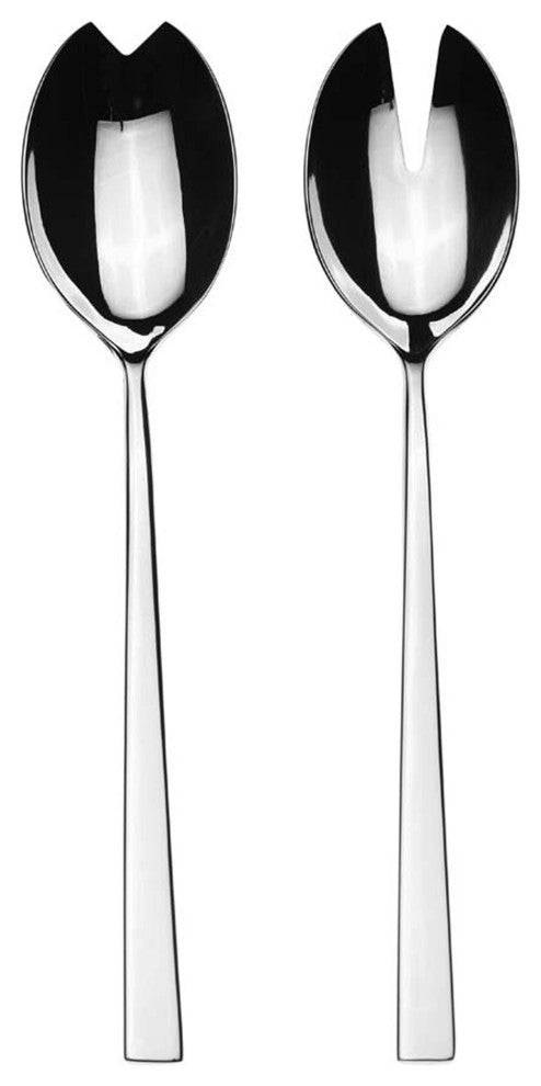 Atena Salad Serving Set 2-Piece Set Mirror