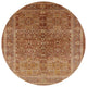 Ahgly Company Indoor Round Mid-Century Modern Area Rugs, 4' Round