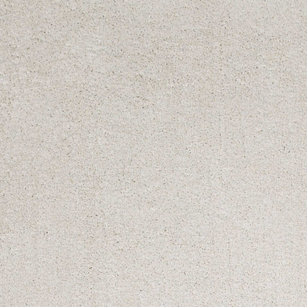 HomeRoots 5' x 7' Ivory Plain Indoor Area Rug