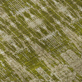 Premium Machine Washable Mayfield AMF580 Olive 3' x 5' Rug