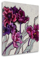 "Ruffled Tulips" By Shirley Novak, Giclee Print on Gallery Wrap Canvas