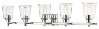 Z-Lite 464-5V Bohin 5 Light 41"W Vanity Light - Chrome
