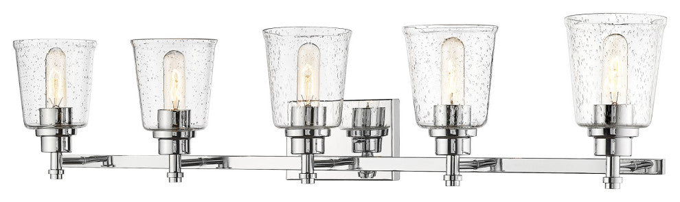 Z-Lite 464-5V Bohin 5 Light 41"W Vanity Light - Chrome