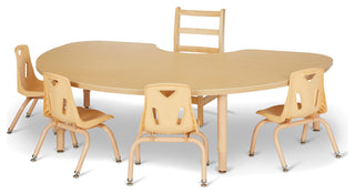 Jonti-Craft Purpose+ Kidney Table