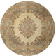 Ahgly Company Indoor Round Traditional Area Rugs, 4' Round