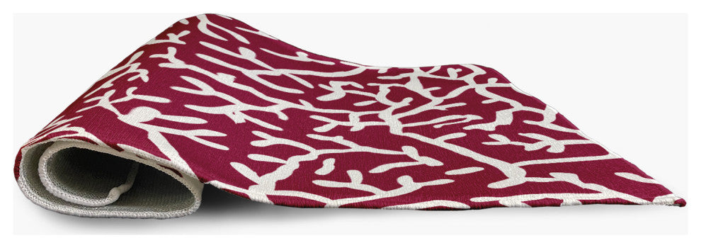 Seaweed Nautical & Coastal Chenille Area Rug