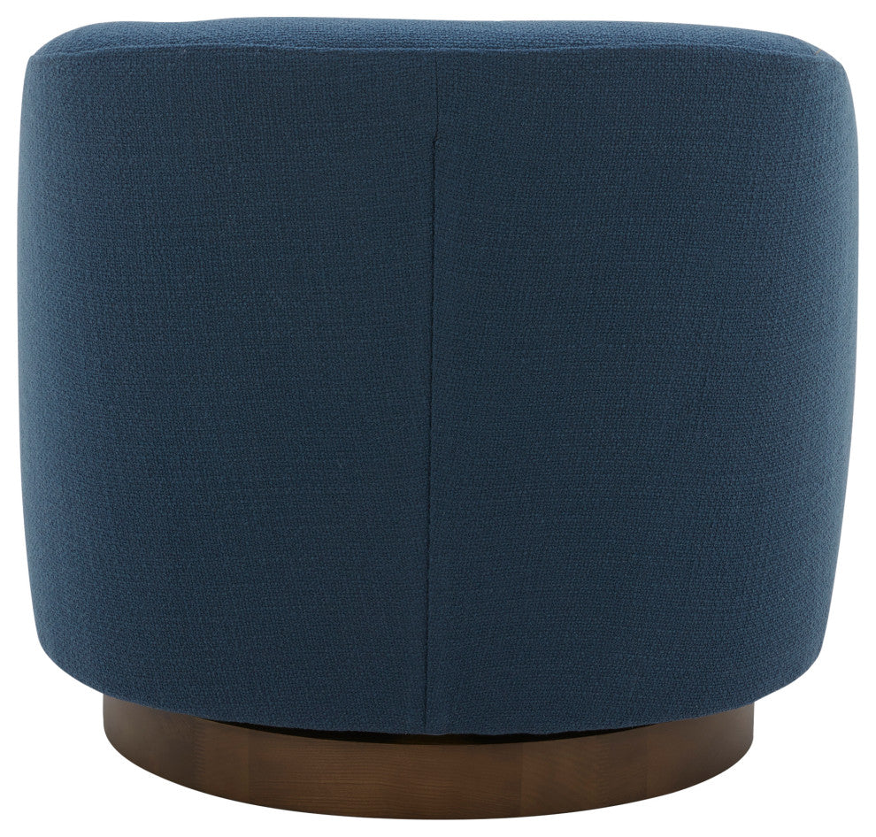 Oscy Swivel Chair Splashed, Blue