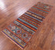 Runner Super Kazak Khorjin Handmade Rug 2' 8" X 8' 0" Q11011