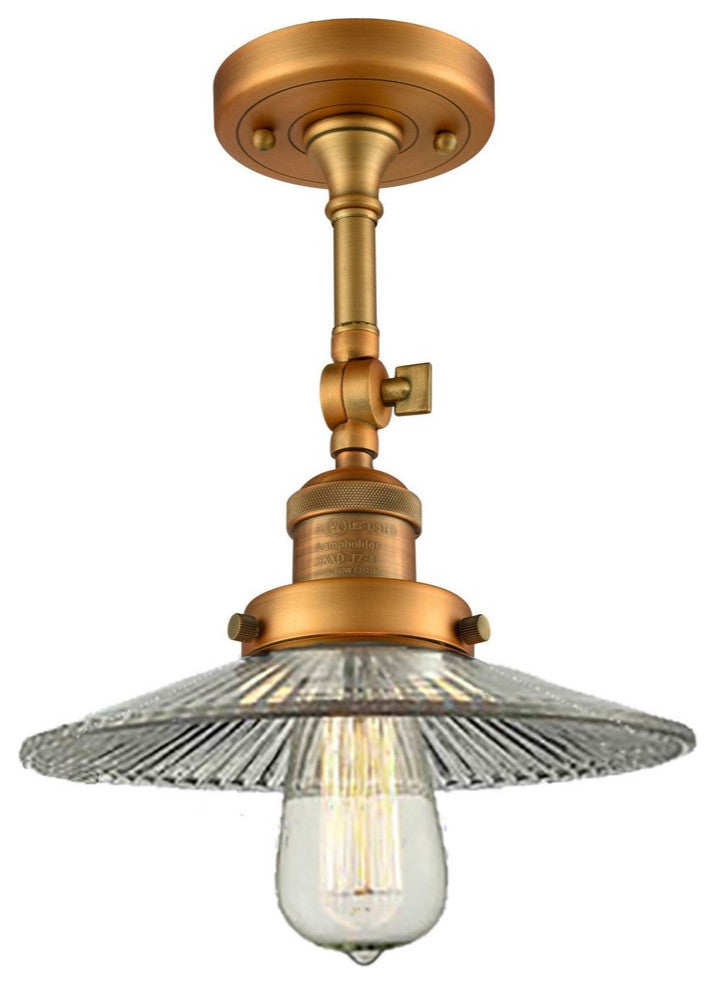 Innovations Lighting 201F-Bb-G2-Led 1 Light Dimmable Led Semi-Flush Mount