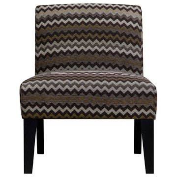 Avington Armless Slipper Chair by Grafton Home, Reaction Chocolate Brown