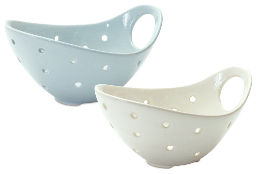 Ceramic Colander, 4-Piece Set