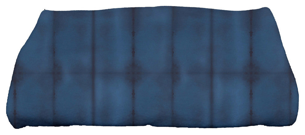 Pool, Stripe Print Bath Towel, Navy Blue