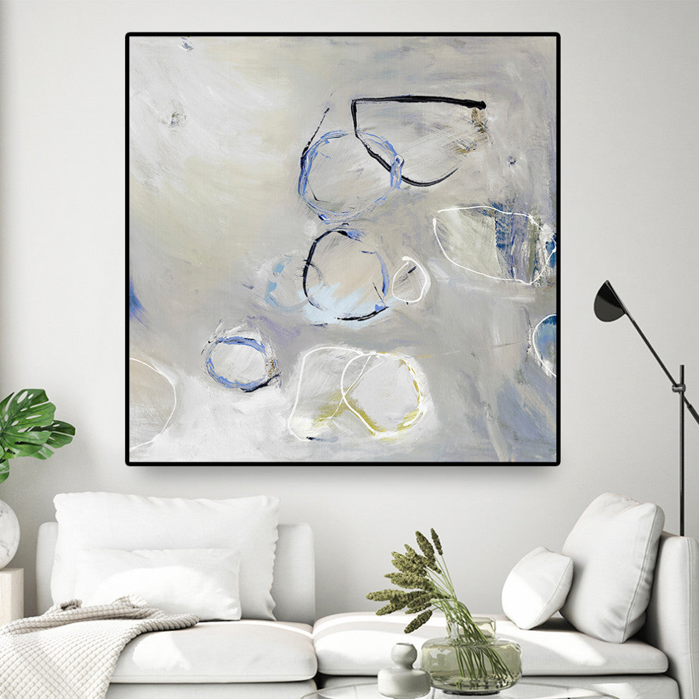 "Morph II" Oversized Framed Canvas, 45" x 45"