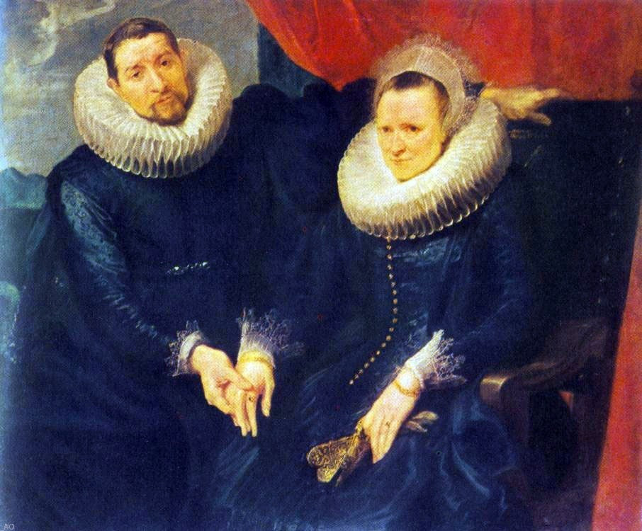 Sir Antony Van Dyck Portrait of a Married Couple Wall Decal Print
