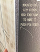 USA Push Pin Map, America Road Trips, 24"x20"