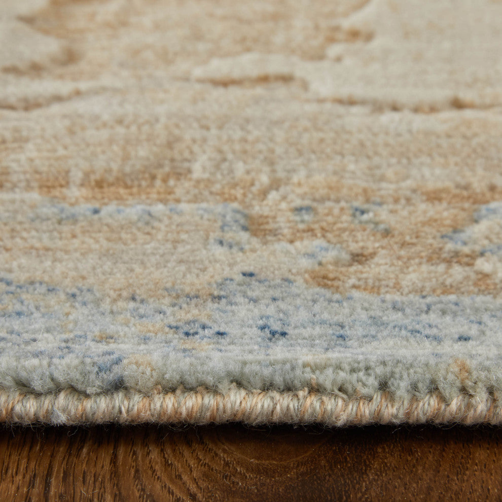 Jaxson 39Q0F Modern/Industrial/Bohemian & Eclectic Area Rug, 9'x12'