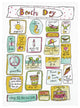 Beach Day Printed Flour Sack Kitchen Towel