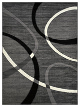 Modern Runner, Gray, 7'0"x5'2"