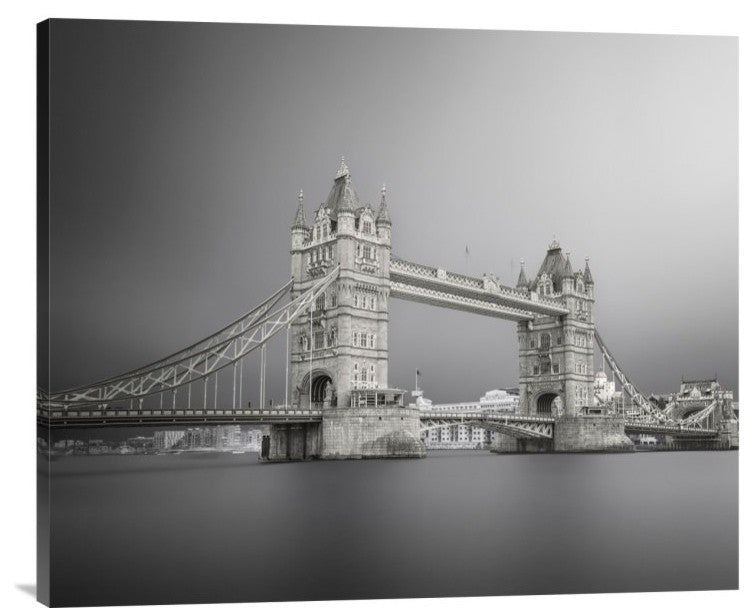 "Tower Bridge" Stretched Canvas Giclee by Ahmed Thabet, 30x25"