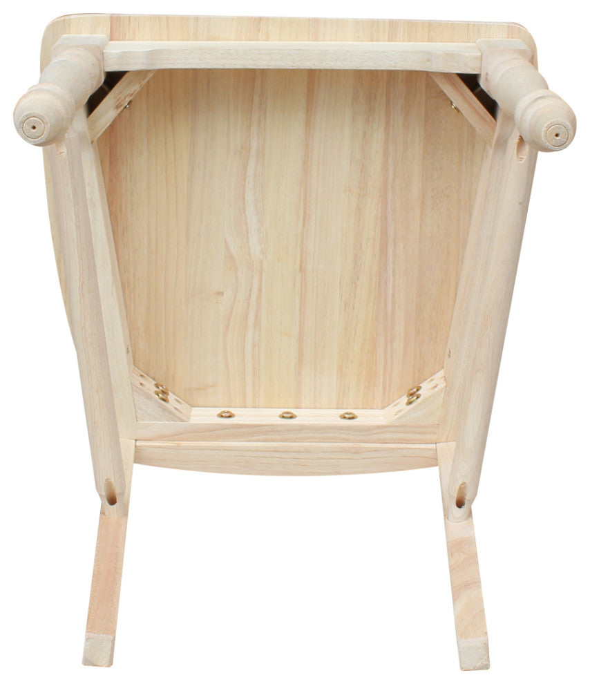 Maine Ladderback Chairs, Set of 2