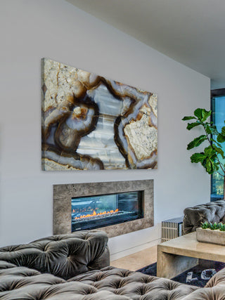 "Center Light" Painting Print on Canvas