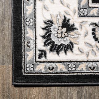 Cherie French Cottage, Black/Cream, 2x8