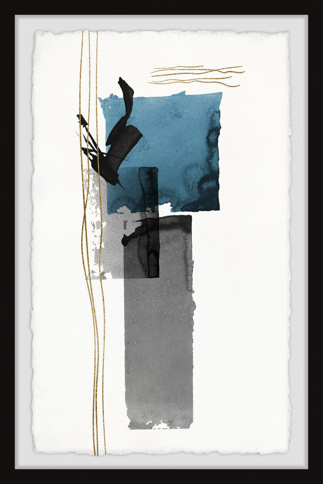 "The Right Pieces" Framed Painting Print, 16x24