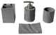 Alfi Brand Abco1019 4 Piece Solid Concrete Bathroom Accessory Set