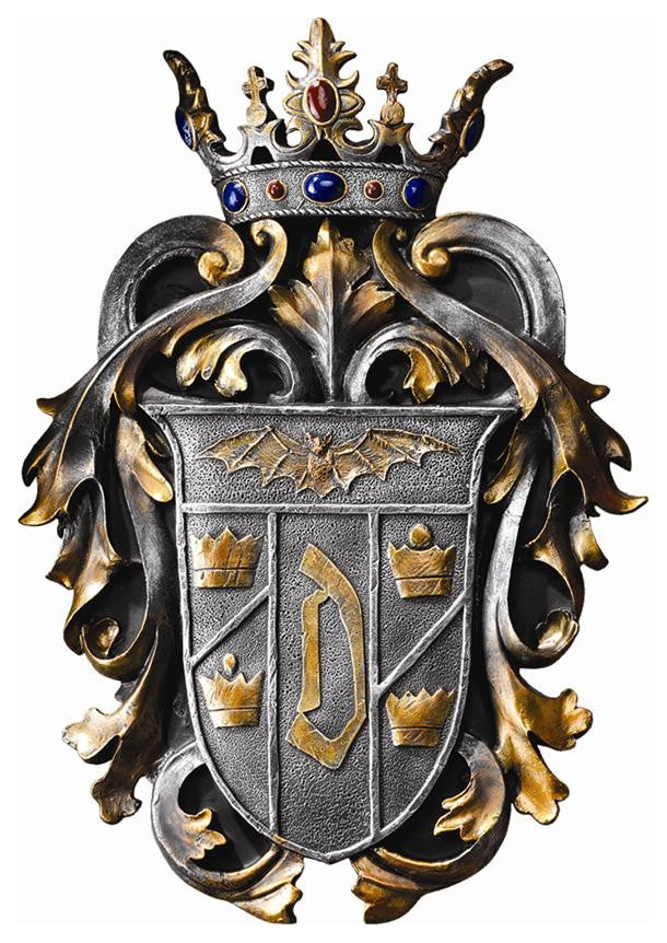 Design Toscano Dracula Coat Of Arms Plaque