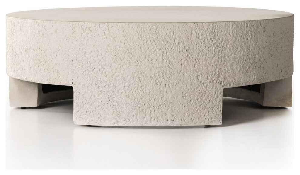 Kember Outdoor Coffee Table-Blanc White