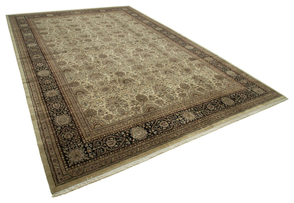 Rug N Carpet - Handwoven Oriental 11' 9" x 17' 11" Oversize Oushak Area Rug