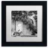 Alan Blaustein 'Tuscany VI' Art, Black Frame, White Mat, 11x11
