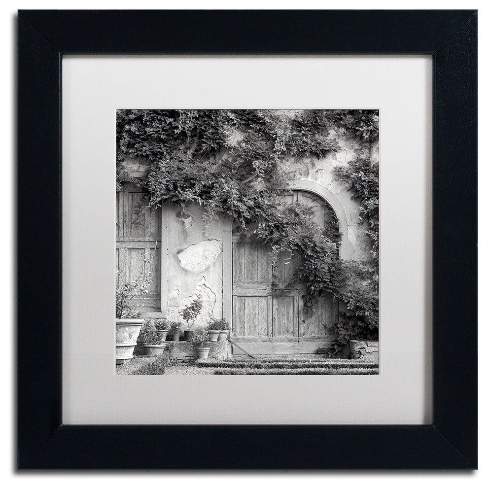 Alan Blaustein 'Tuscany VI' Art, Black Frame, White Mat, 11x11