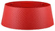 Tree Nest Large Christmas Tree Skirt for Artificial and Real Trees, Red