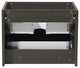 Nano 24" Bathroom Cabinet, Base: Gray Oak, Base Only
