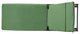 GDF Studio Nassau Outdoor Gray Wicker Chaise Lounge, Jungle Green Cushion