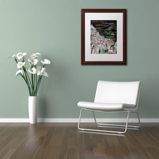 Lauren Moss 'Mount Fairweather' Art, Wood Frame, White Matte, 16"x20"