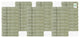 Organic Cotton Feather Touch Quick Dry Wash Cloth, Green Tint, Pack 60