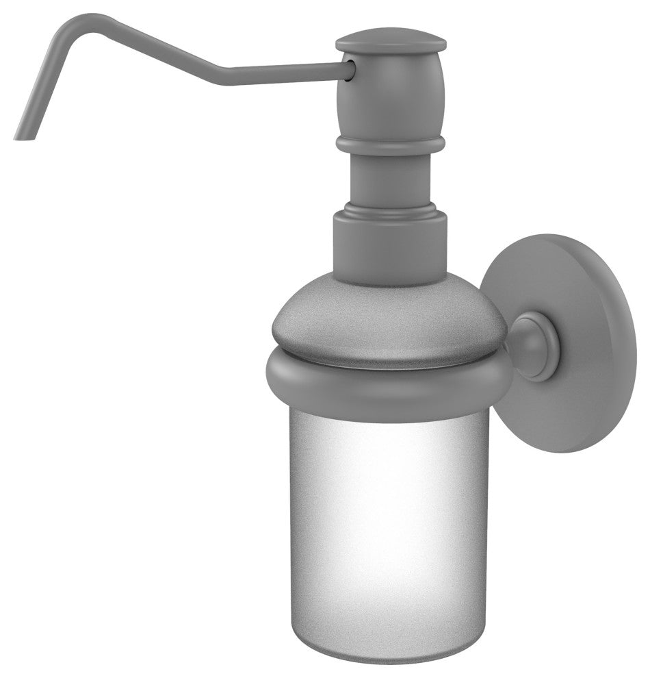Prestige Skyline Wall Mounted Soap Dispenser, Matte Gray