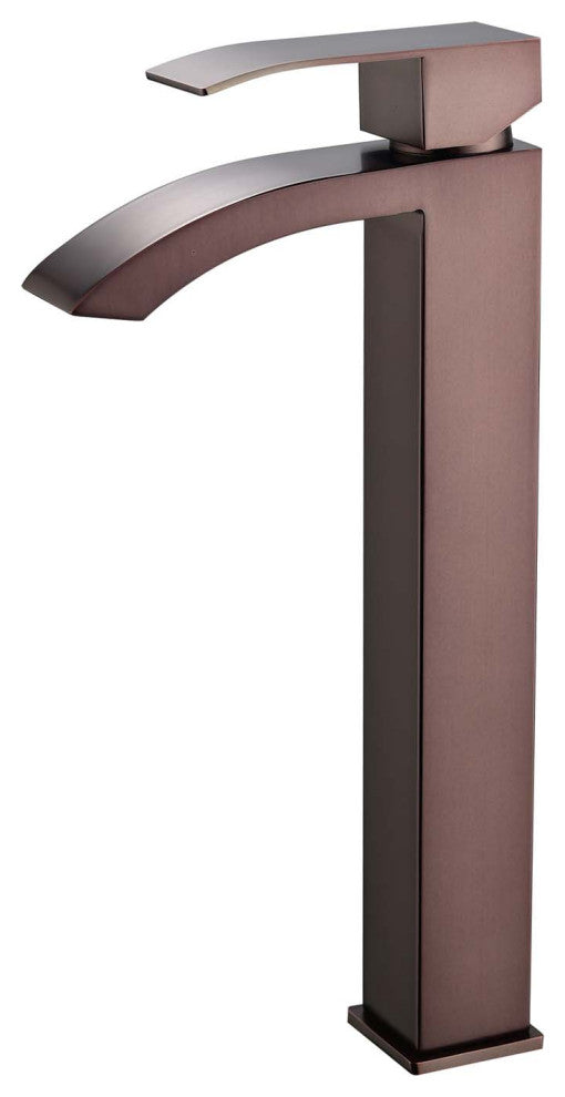 Givingtree Single Lever Operation Single Hole Bathroom Faucet,Brown