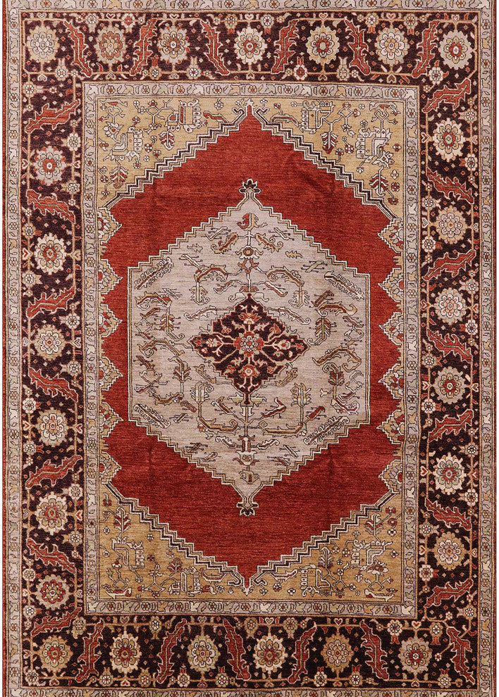 Ahgly Company Indoor Rectangle Mid-Century Modern Area Rugs, 4' x 6'