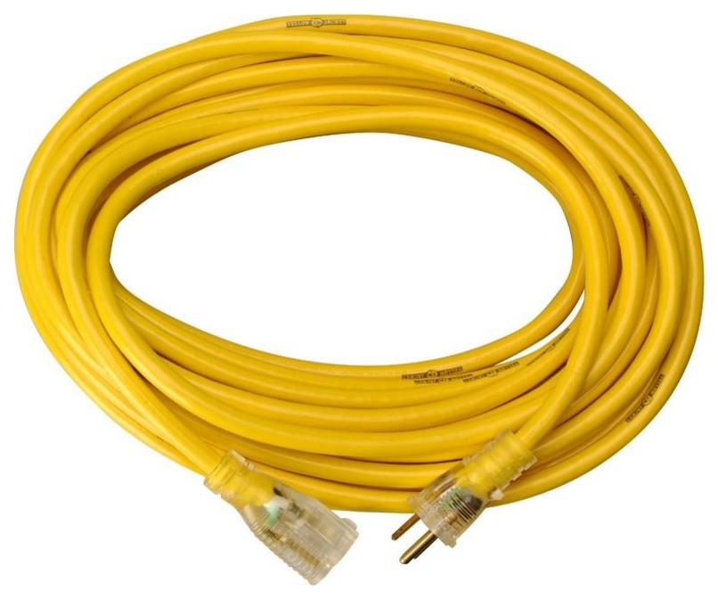 Yellow Jacket 2887AC Commercial Extension Cord, 50', Yellow