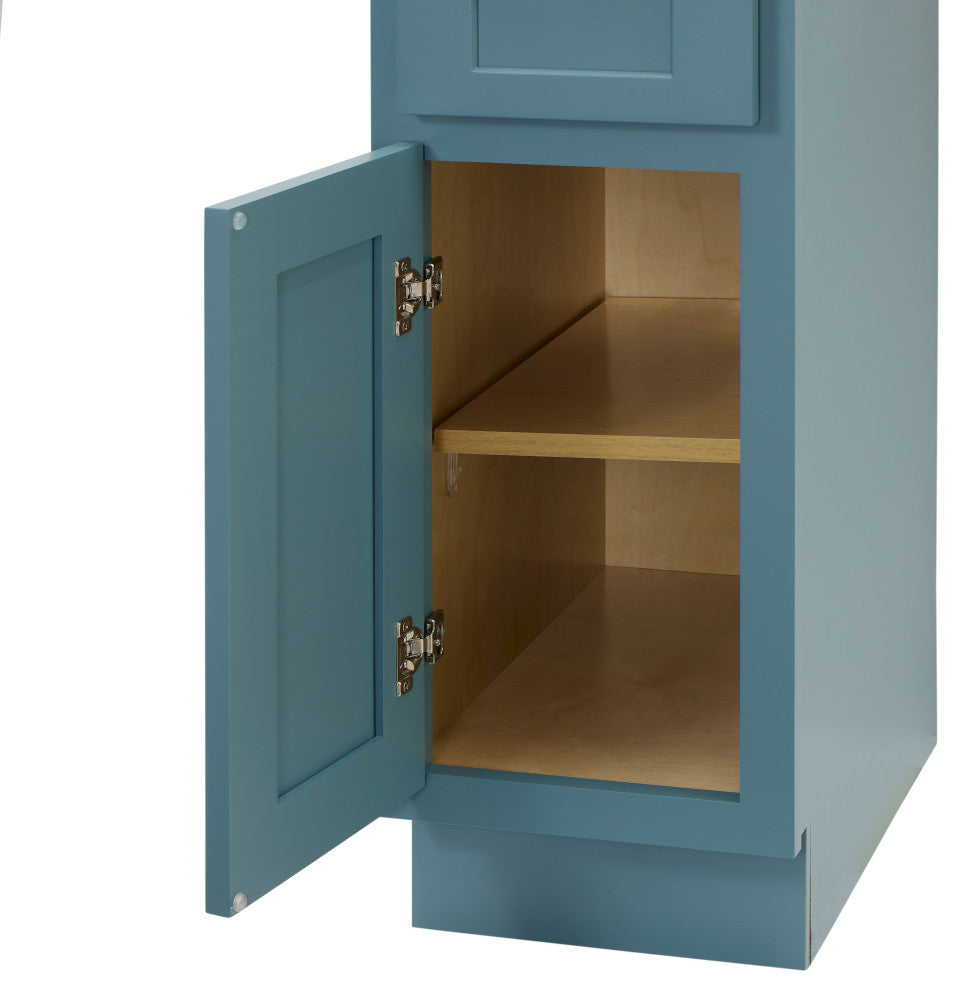 Vanity Art Vanity Cabinet Only, 12", Sea Green