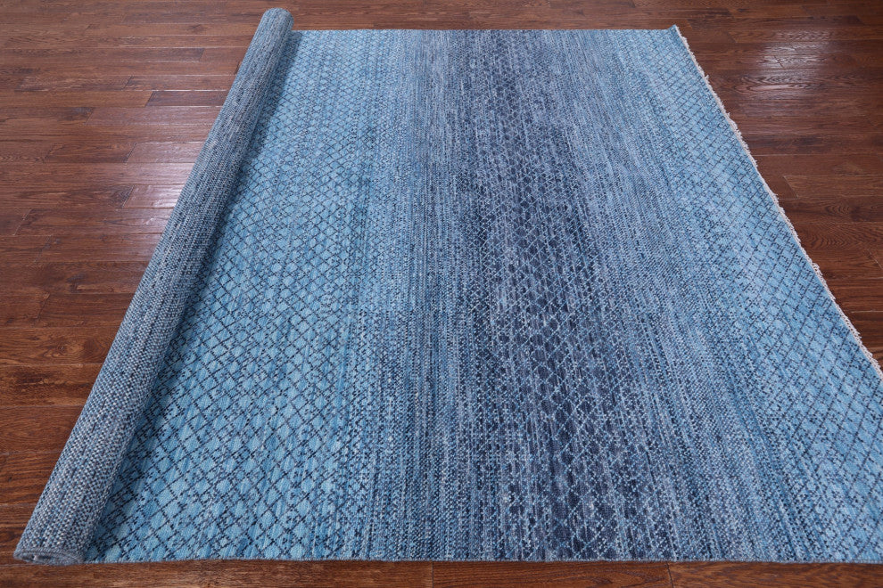 Handmade Savannah Grass Wool Rug 8' 1" X 10' 0" - Q13263