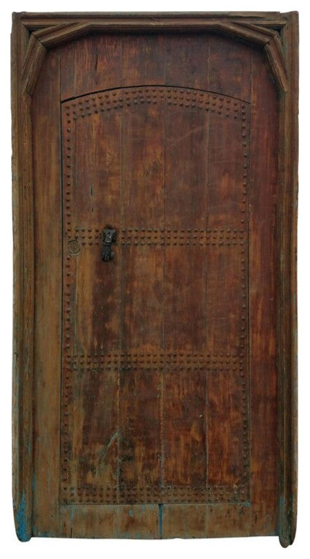 Old Mia 2Tan Moroccan Door, Ring Knocker